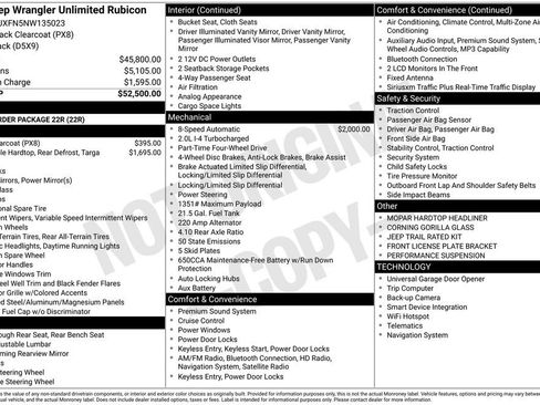 Used 2022 Jeep Wrangler Unlimited Rubicon image 39