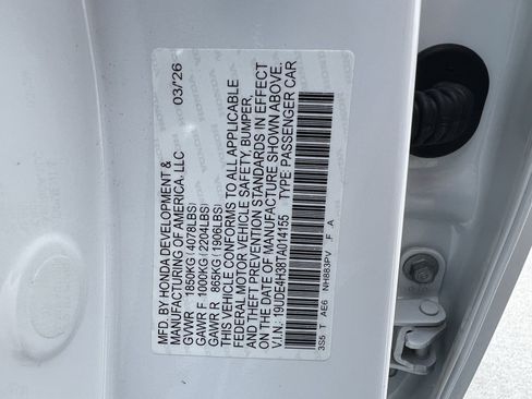 Certified 2026 Acura Integra A-Spec FWD image 37