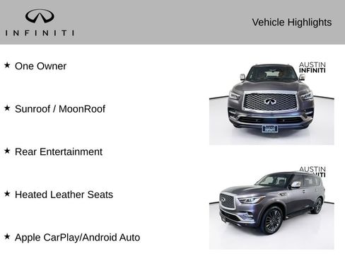 Certified 2023 INFINITI QX80 Sensory w/ Cargo Package AWD/4WD image 3
