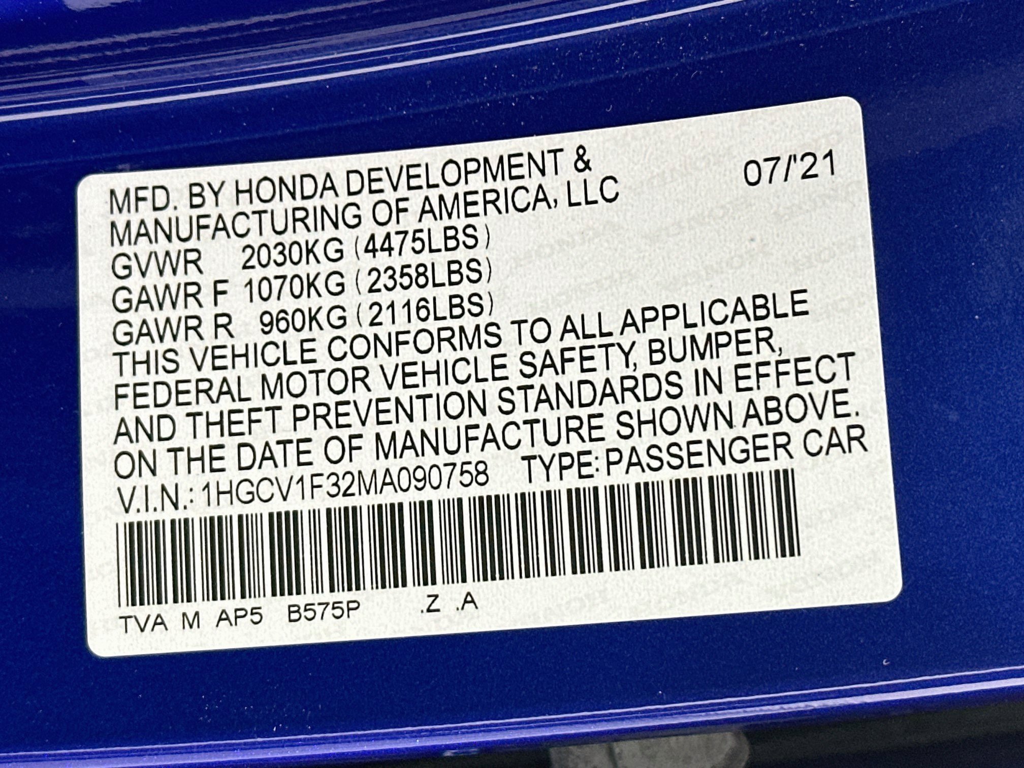 Used 2021 Honda Accord Sport image 12