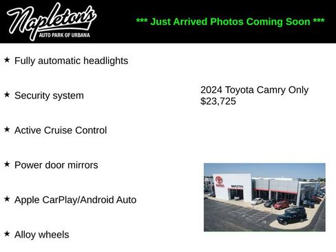 Used 2024 Toyota Camry LE FWD image 2