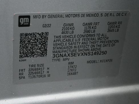 Certified 2022 Chevrolet Equinox LS AWD/4WD image 61