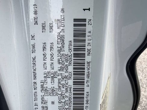 Used 2019 Toyota Tacoma SR RWD image 54