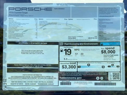 New 2026 Porsche Cayenne Coupe image 28