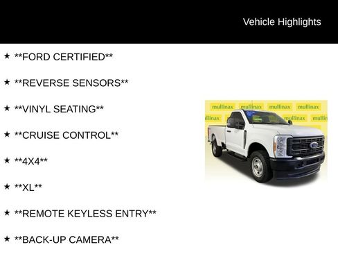Certified 2024 Ford F350 XL w/ XL Driver Assist Package image 12