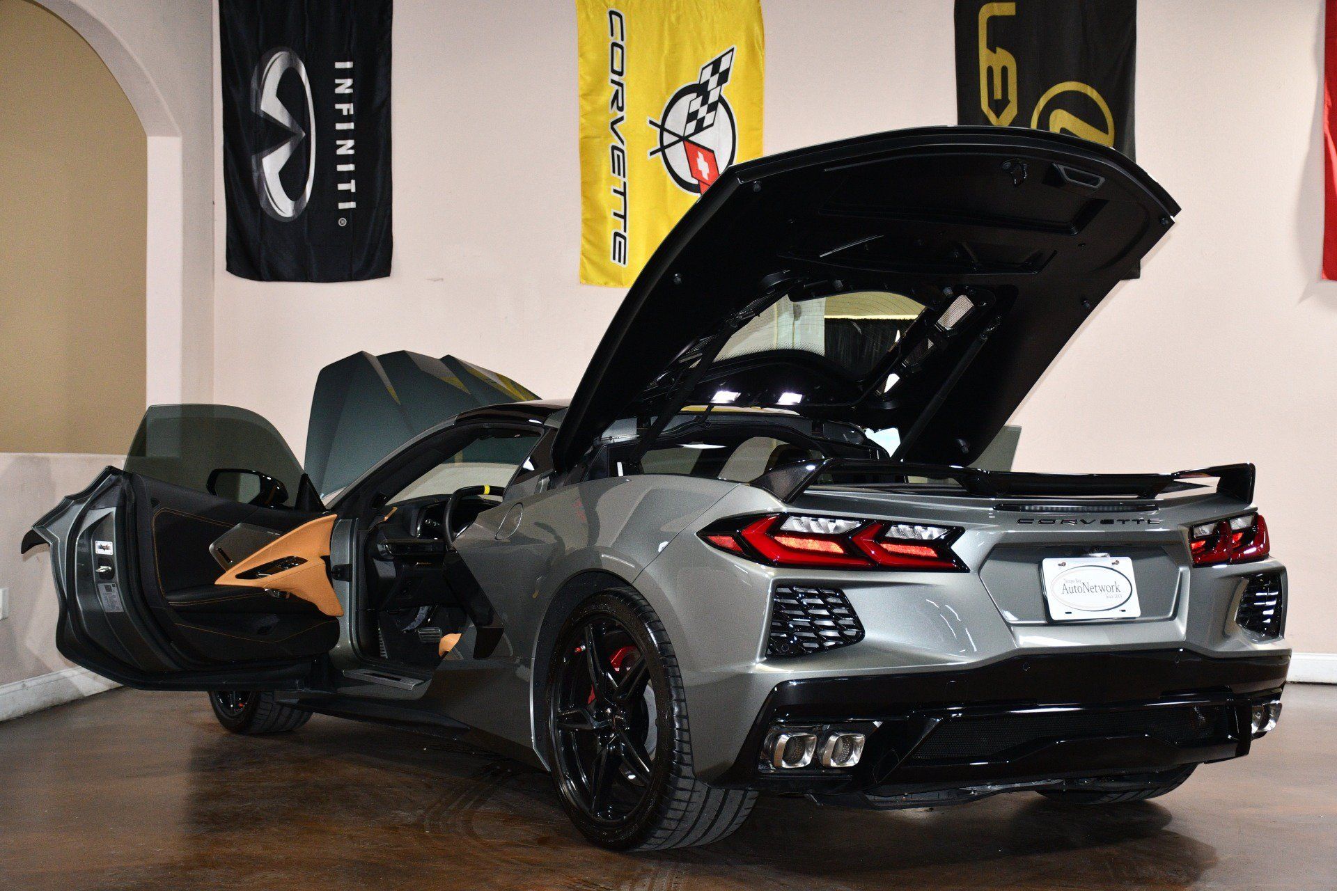 Used 2022 Chevrolet Corvette Stingray Preferred Cpe w/ Z51 Performance Package RWD image 92