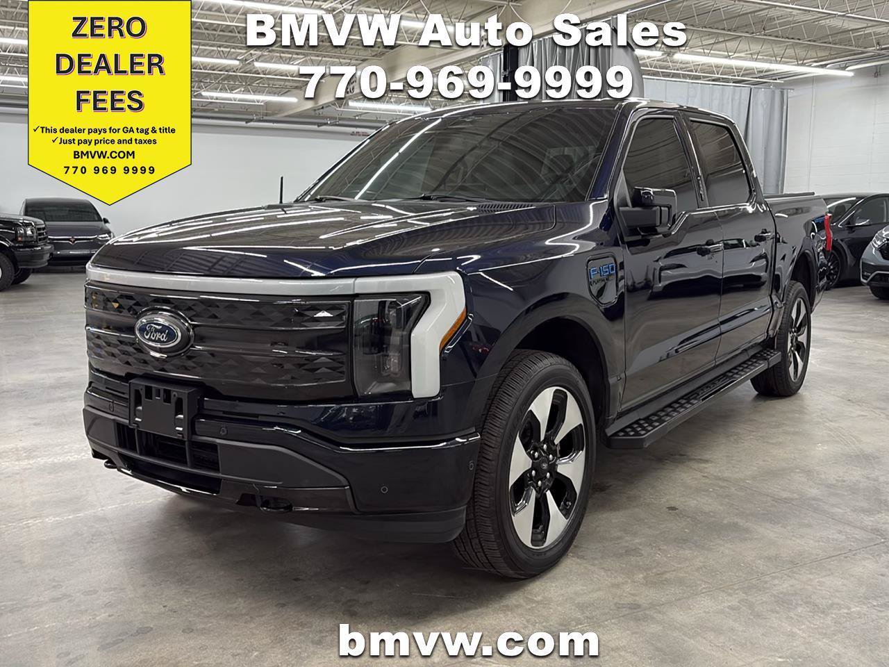 Used 2023 Ford F150 Lightning Platinum AWD/4WD image 1