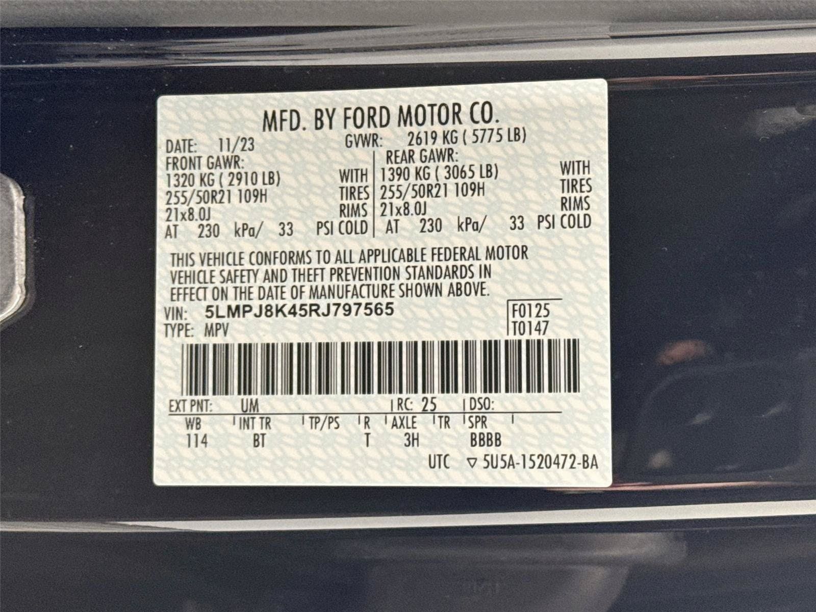 Used 2024 Lincoln Nautilus Reserve AWD/4WD image 32