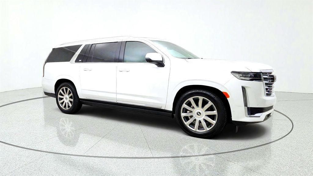 Used 2021 Cadillac Escalade ESV Premium Luxury Platinum RWD image 3