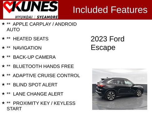Used 2023 Ford Escape Platinum image 2