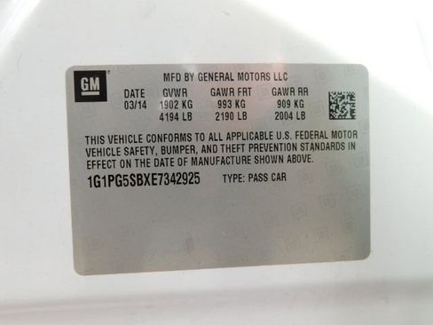 Used 2014 Chevrolet Cruze LTZ w/ Sun, Sound and Sport Package image 18