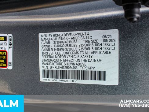 Used 2025 Honda Odyssey EX-L image 44