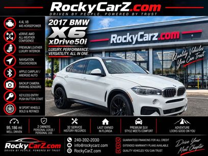 Used 2017 BMW X6 xDrive50i