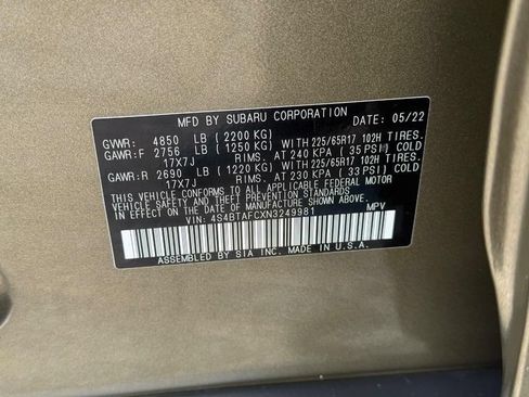Used 2022 Subaru Outback Premium AWD/4WD image 30