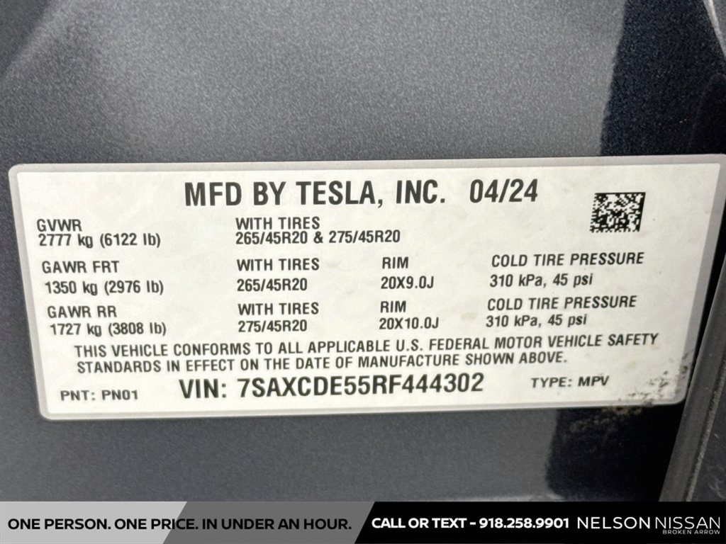 Used 2024 Tesla Model X AWD/4WD image 34