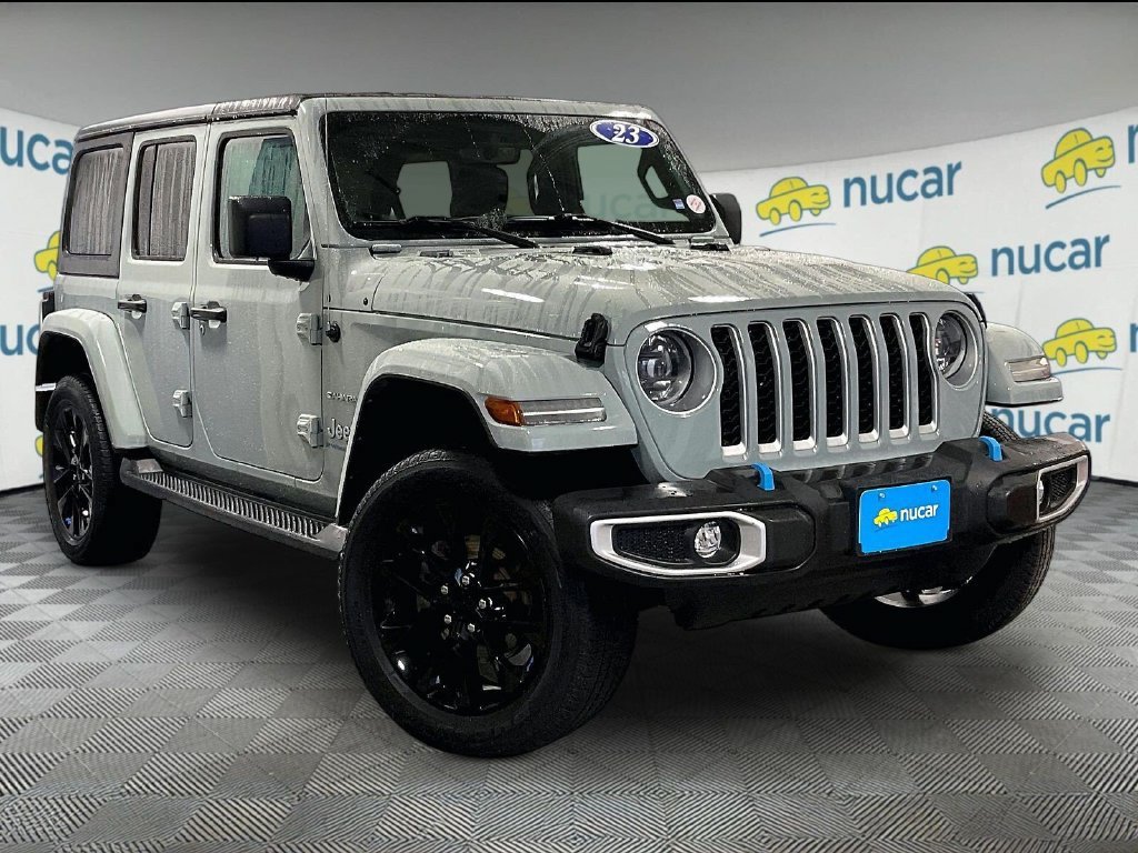 Used 2023 Jeep Wrangler Unlimited Sahara w/ Cold Weather Group AWD/4WD image 1