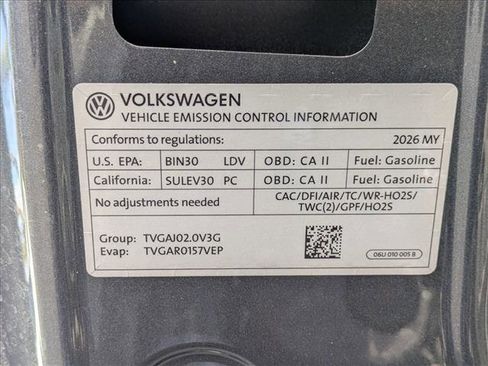 New 2026 Volkswagen Tiguan S image 17