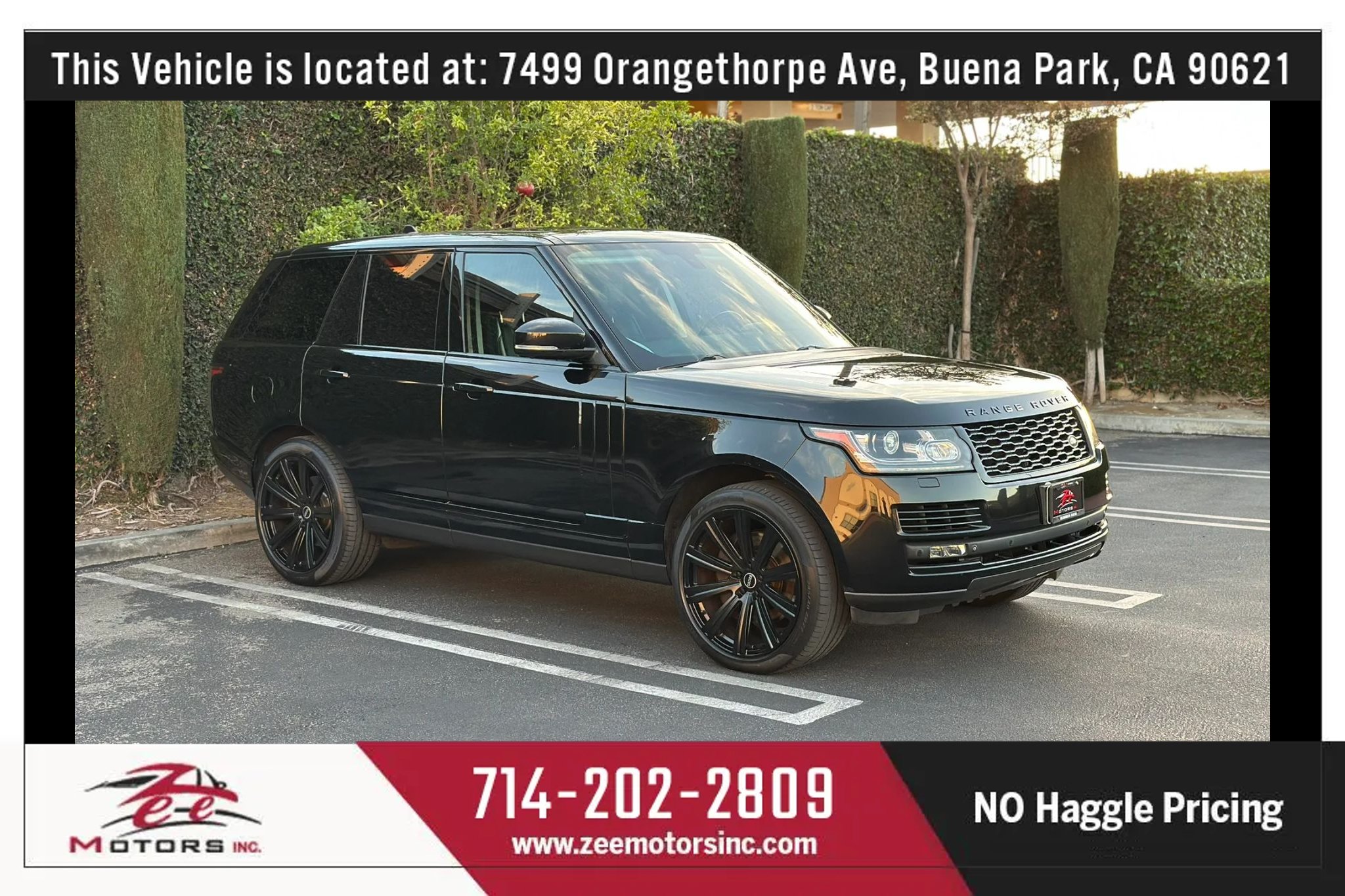 Used 2015 Land Rover Range Rover Supercharged AWD/4WD image 4