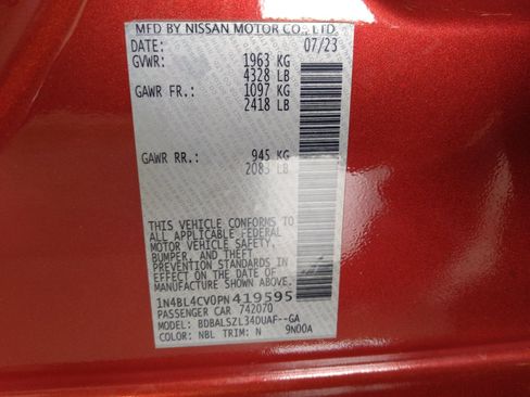 Used 2023 Nissan Altima 2.5 SR w/ SR Premium Package FWD image 33