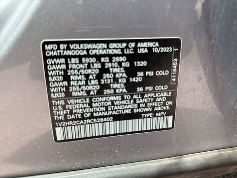 Used 2024 Volkswagen Atlas SE image 14