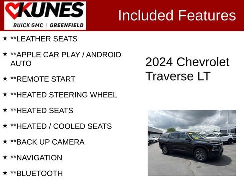 Used 2024 Chevrolet Traverse LT AWD/4WD image 2