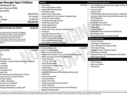 Used 2022 Jeep Wrangler Sport S image 15