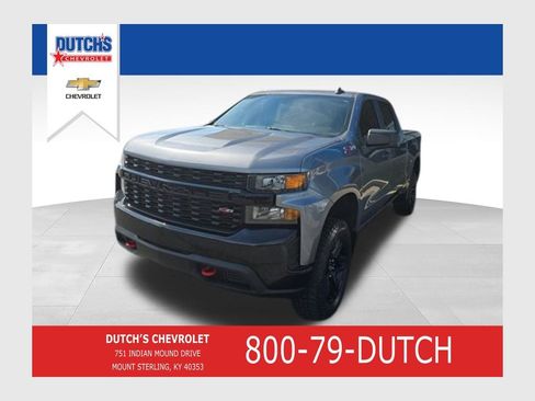 Used 2021 Chevrolet Silverado 1500 Custom Trail Boss AWD/4WD image 1