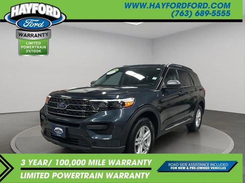 Used 2022 Ford Explorer XLT w/ Class IV Trailer Tow Package AWD/4WD image 1