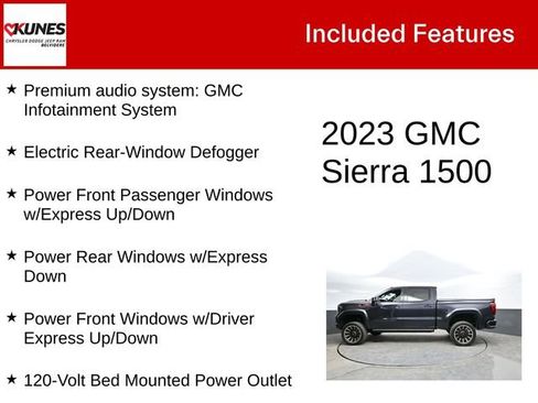 Used 2023 GMC Sierra 1500 AT4 w/ AT4 Premium Package image 4