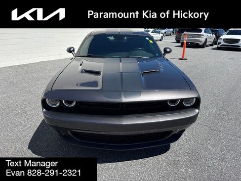 Used 2022 Dodge Challenger SXT w/ Blacktop Package RWD image 2