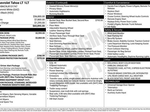 Used 2020 Chevrolet Tahoe LT w/ RST Edition AWD/4WD image 36