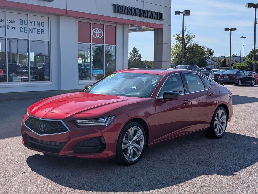 Used 2021 Acura TLX w/ Technology Package AWD/4WD image 3