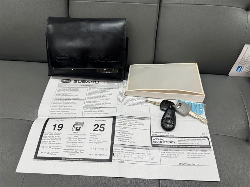 Used 2007 Subaru Impreza WRX STI Limited AWD/4WD image 35