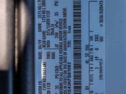 Used 2019 Ford F150 King Ranch w/ Equipment Group 601A Luxury image 48