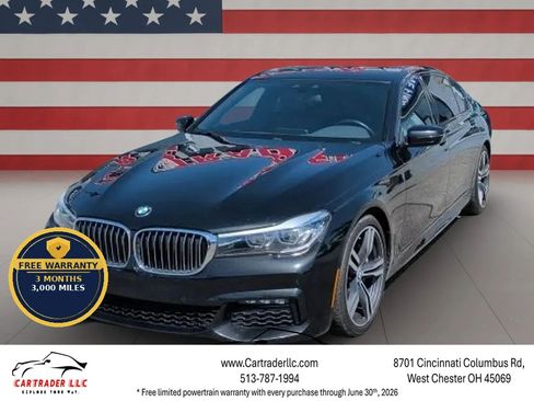 Used 2019 BMW 740i w/ M Sport Package RWD image 1