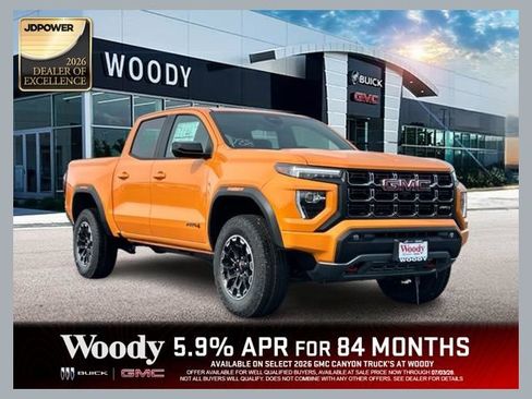New 2026 GMC Canyon AT4 w/ Technology Plus Package AWD/4WD image 1