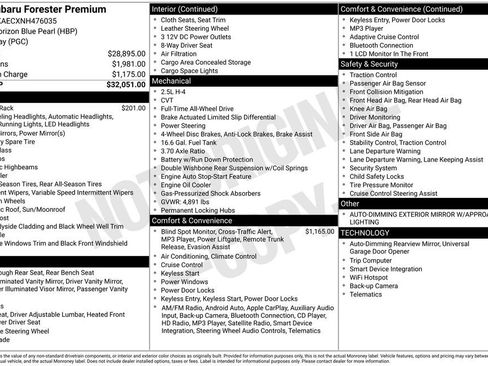 Used 2022 Subaru Forester Premium image 2
