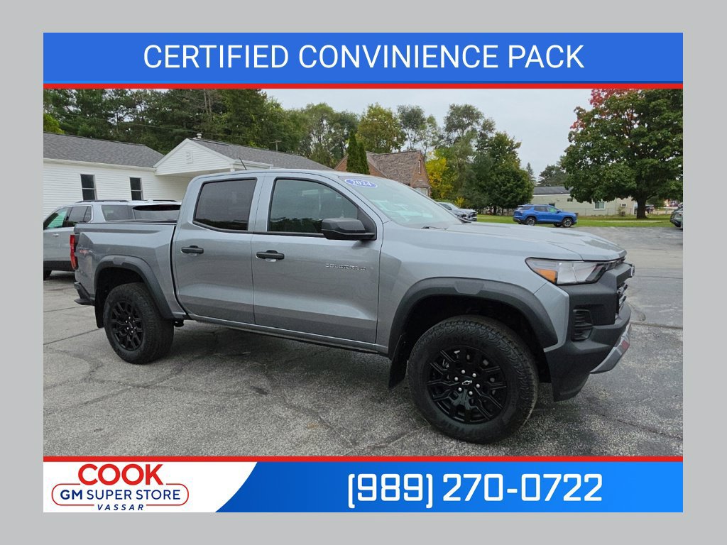 Certified 2024 Chevrolet Colorado Trail Boss w/ Advanced Trailering Package AWD/4WD image 1