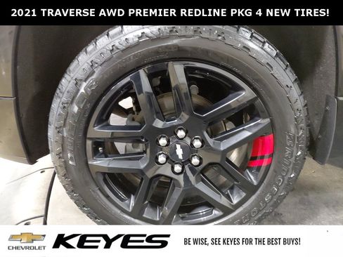 Certified 2021 Chevrolet Traverse Premier w/ Redline Edition image 39