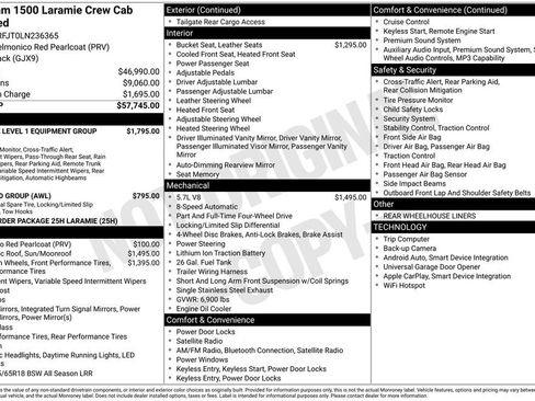 Used 2020 RAM 1500 Laramie image 35
