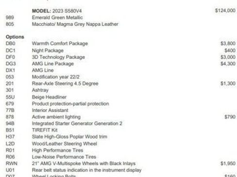 Certified 2023 Mercedes-Benz S 580 4MATIC Sedan image 4