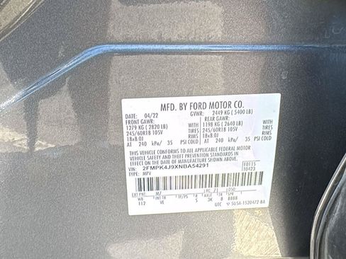 Used 2022 Ford Edge SEL AWD/4WD image 21