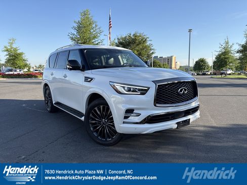 Used 2021 INFINITI QX80 Premium Select w/ Cargo Package AWD/4WD image 1