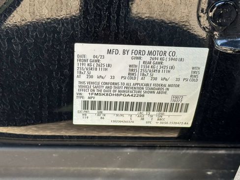 Certified 2023 Ford Explorer XLT AWD/4WD image 20