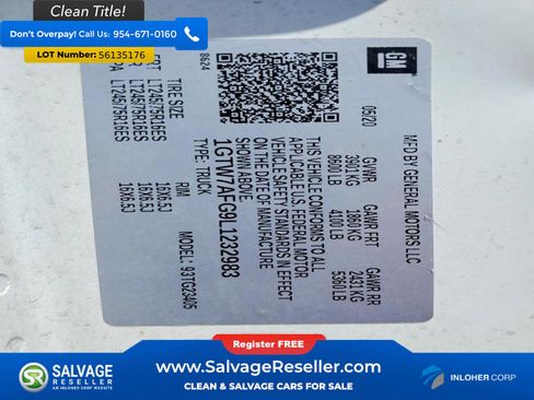 Used 2020 GMC Savana 2500 w/ Driver Convenience Package RWD image 17