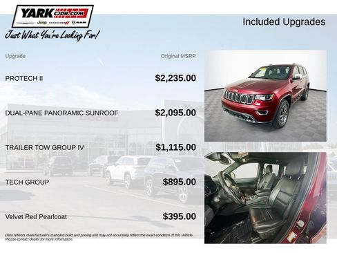 Certified 2022 Jeep Grand Cherokee Limited w/ Trailer Tow Group IV AWD/4WD image 5