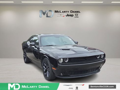 Used 2022 Dodge Challenger SXT w/ Blacktop Package RWD image 1