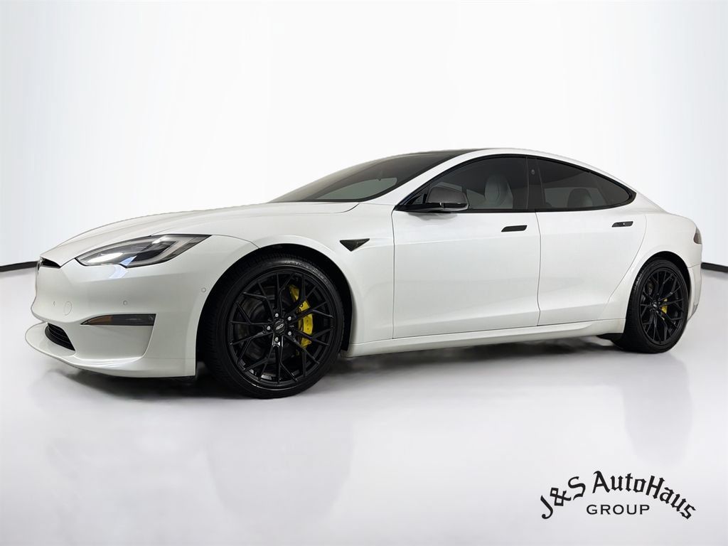 Used 2021 Tesla Model S Plaid AWD/4WD image 3