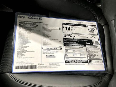 New 2025 Jeep Wagoneer 4WD w/ Premium Group I image 15