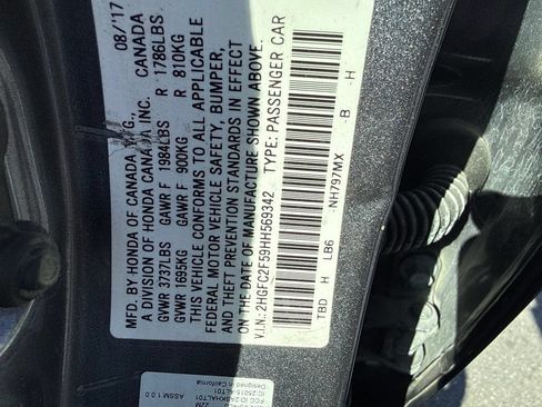 Used 2017 Honda Civic LX image 12